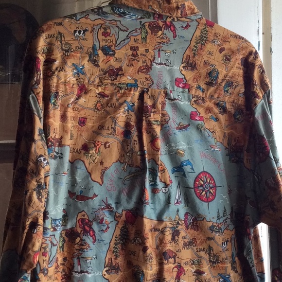 Nick and Nora vintage map shirt - Picture 11 of 15